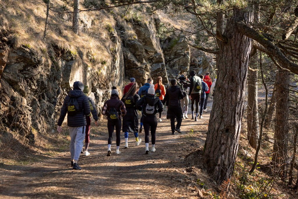 Nike running hiking